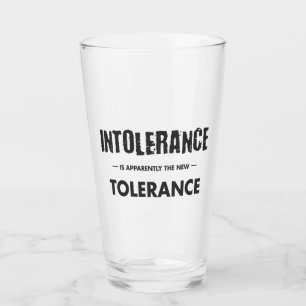 Otolerans är uppenbarligen den nya toleransen glaskopp