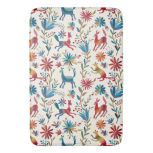 Otomi-inspirerad design badrumsmatta