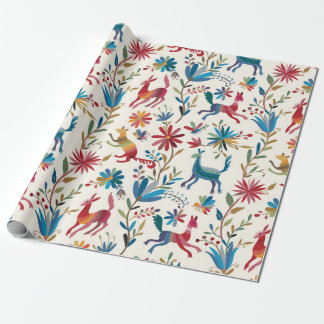 Otomi-inspirerad design presentpapper