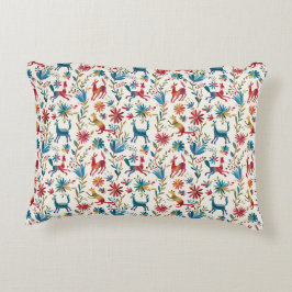 Otomi-inspirerad design prydnadskudde
