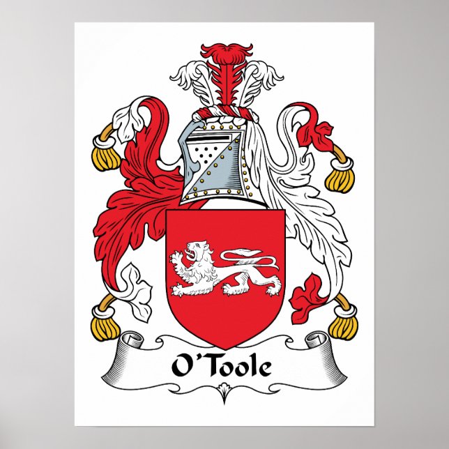 O'Toole Family Crest Poster (Framsidan)