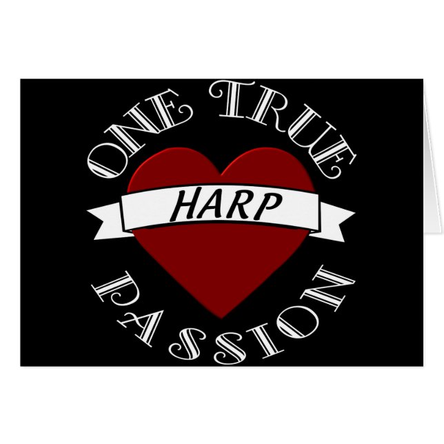 OTP: Harpa Hälsningskort (Framsidan Horizontal)
