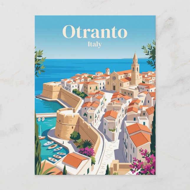 Otranto, Italien Vykort (Framsida)