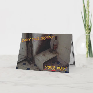 Otrevligt födelsedagkort kort