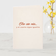 Otro Año y El Cuarto Igualito Födelsedag