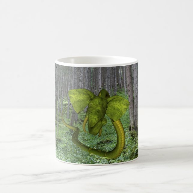 Otrolig Elefant Python Kaffemugg (Center)