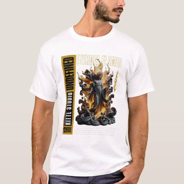 otrolig fantastisk design t shirt (Framsida)