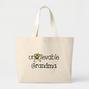 Otrolig mormortotebag jumbo tygkasse