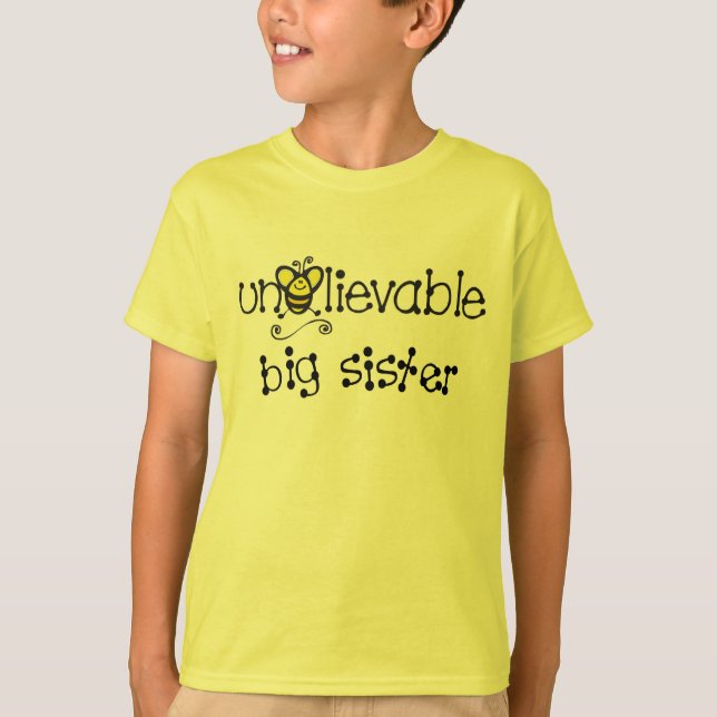 Otrolig storasystert-skjorta t shirt (Framsida)