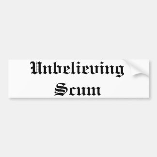 Otrolig stötfångare bildekal