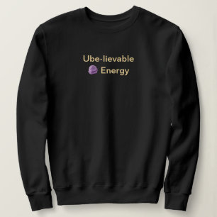 Otrolig Ube-energi Filippinskordspråk: Svart T Shirt