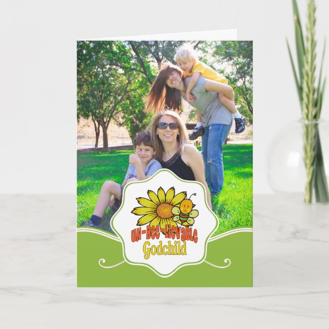 Otroliga friska fritidsblommor och bin kort (Framsida)