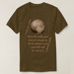 Otroliga Pluto fakta T Shirt