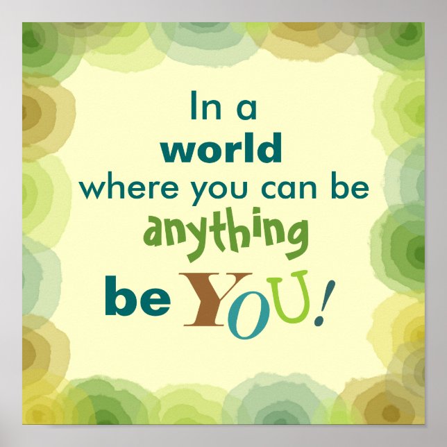 Otroligt att du Poster (Framsidan)