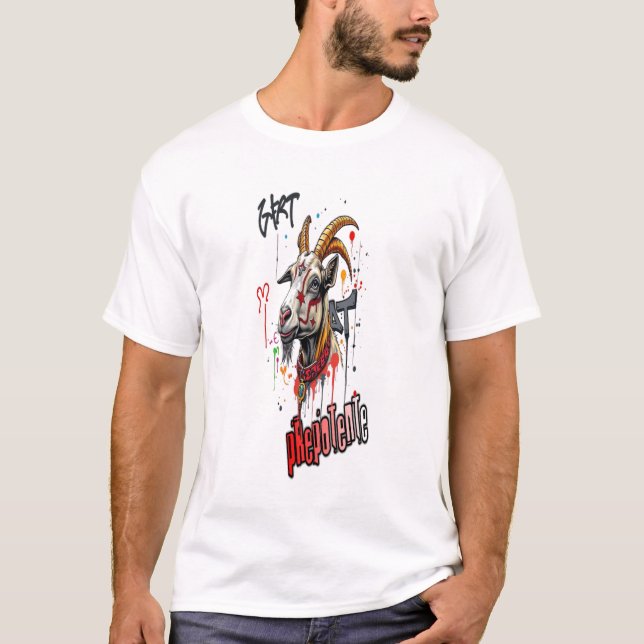 otroligt graffiti konst anime cool ny get t shirt (Framsida)