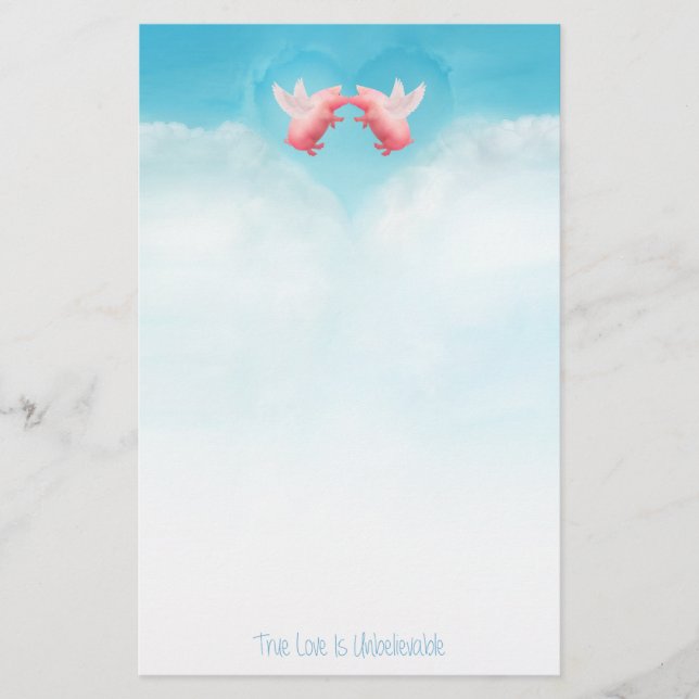 Otroligt Kärlek Brevpapper (Framsida)