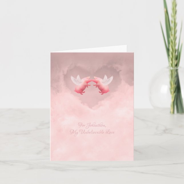 Otroligt Kärlek-kort Kort (Framsida)