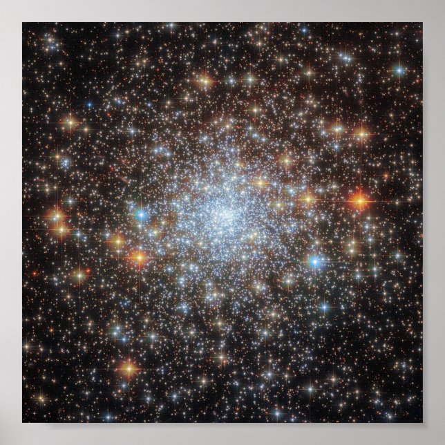 Otroligt nog Fantastisk Hubble 2024 NGC 6652 Poster (Framsidan)