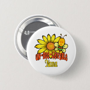 Otroligt otroliga Nana Sunblommor Knapp