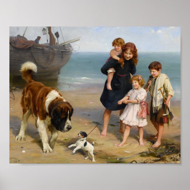 Otroligt par | Arthur John Elsley Poster (Framsidan)