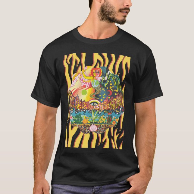 Otroligt strängband - Mest Psychedelic Album Co T Shirt (Framsida)
