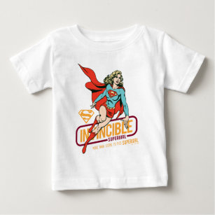 Otroligt Supergirl Retro Graphic T Shirt