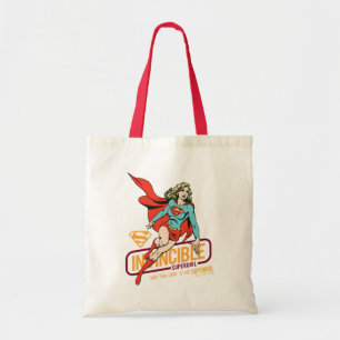 Otroligt Supergirl Retro Graphic Tygkasse