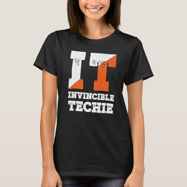 Otroligt Techie Computer Programmer Tech Savy T Shirt (Framsida)