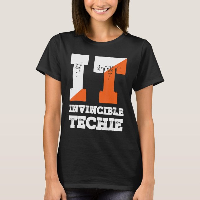 Otroligt Techie Computer Programmer Tech Savy T Shirt (Framsida)
