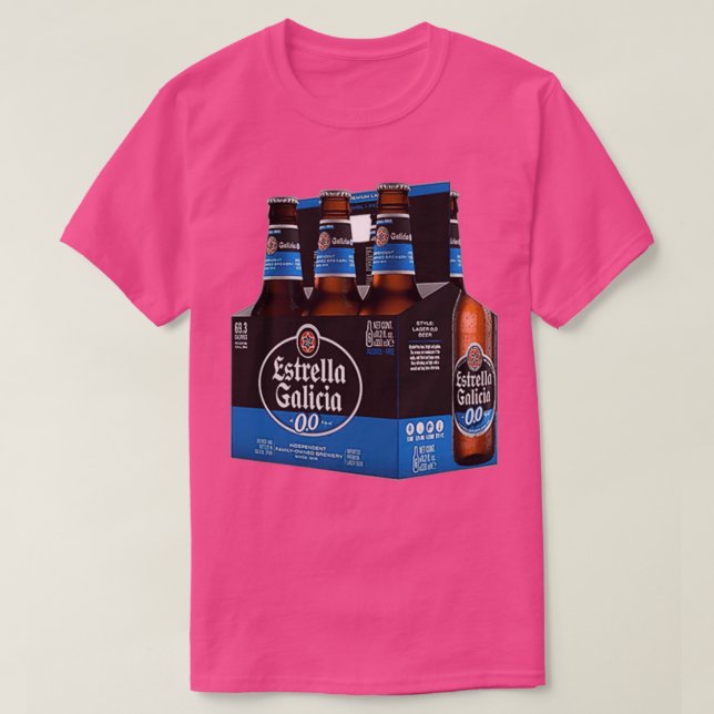 Otrovärdig Estrella Galicia Design T T Shirt (Design framsida)