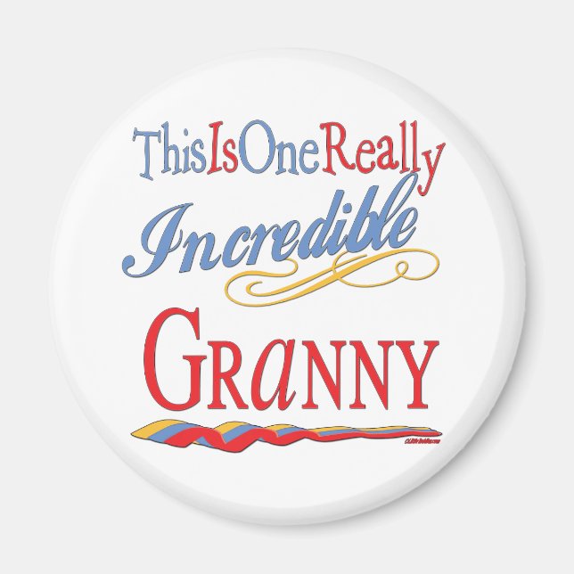 Otrovärdig Granny Magnet (Framsidan)