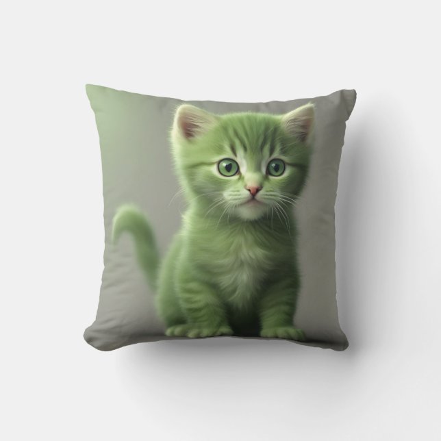 Otrovärdig Kitten Kudde (Framsida)