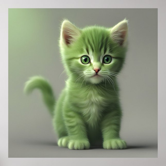 Otrovärdig Kitten Poster (Framsidan)