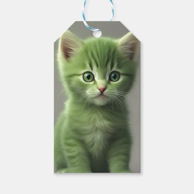 Otrovärdig Kitten Presentetikett (Framsidan)