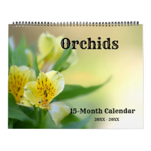 Otrovärdig Orchids-kalender Kalender