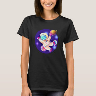 Otrovärdiga amerikanska Flagga Days the Spaceman T Shirt