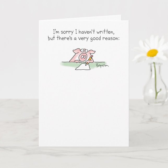 Otrovärdigt Lazy Gris av Sandra Boynton Kort (Liten växt)