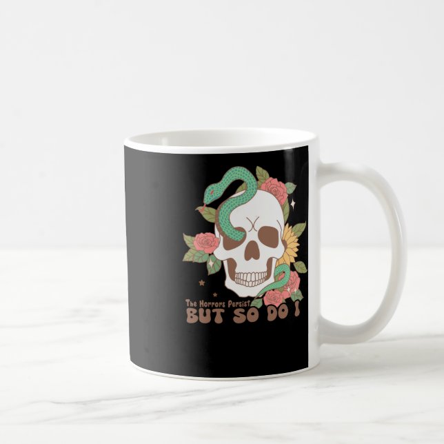 Otryggheterna kvarstår, men det gör jag också kaffemugg (Höger)