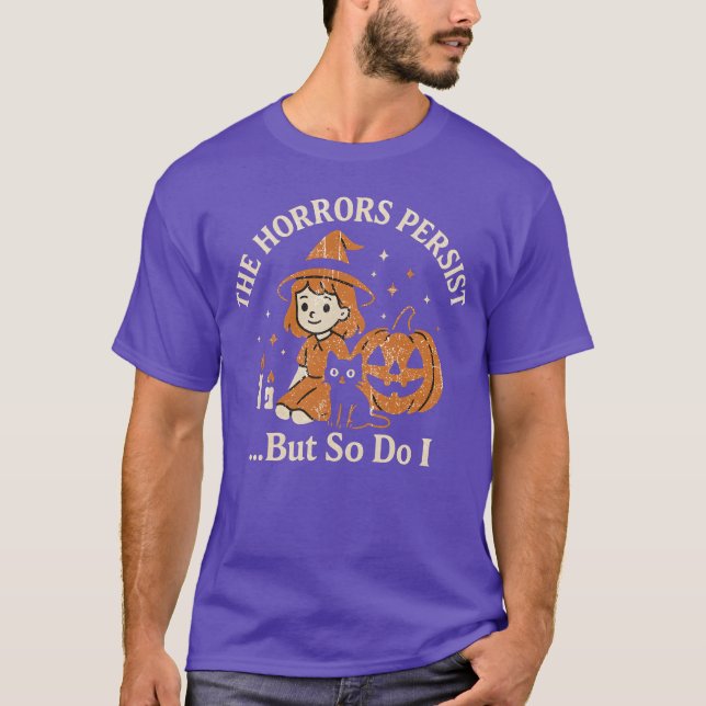 Otryggheterna kvarstår t shirt (Framsida)