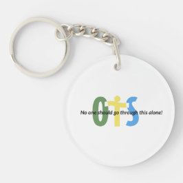 OTS-Nyckelring ingen bör gå igenom den här ensamen