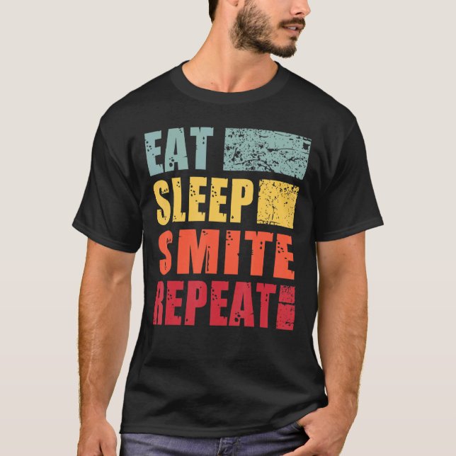 Ött viloläge Sömn Upprepa T Shirt (Framsida)