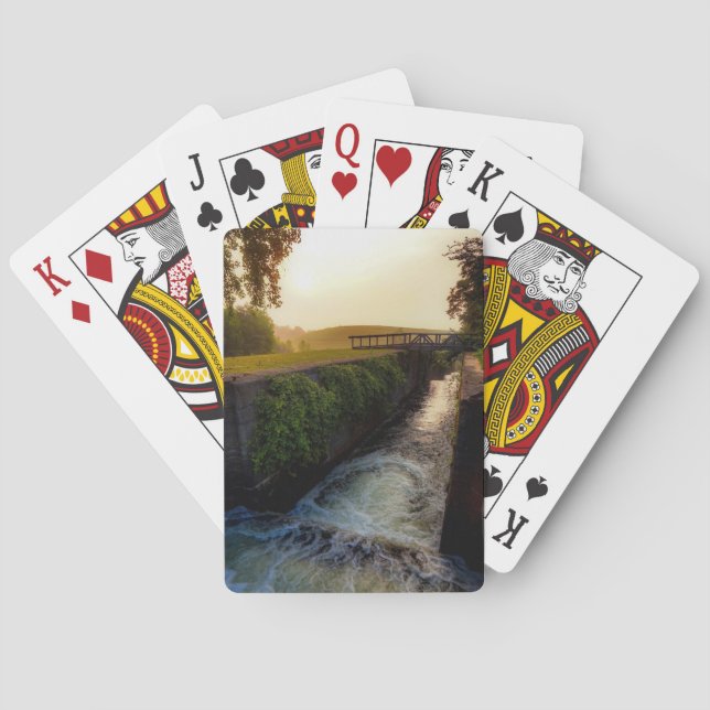 Otta på de fem sammanslutningarna casinokort (Baksidan)