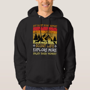 Ötta viloläge Upprepa nedgång och upplev mer oro m Hoodie