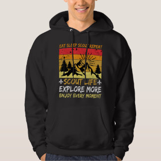 Ötta viloläge Upprepa nedgång och upplev mer oro m Hoodie