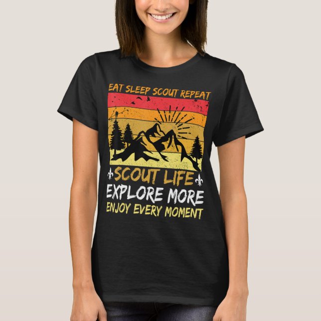 Ötta viloläge Upprepa nedgång och upplev mer oro m T Shirt (Framsida)