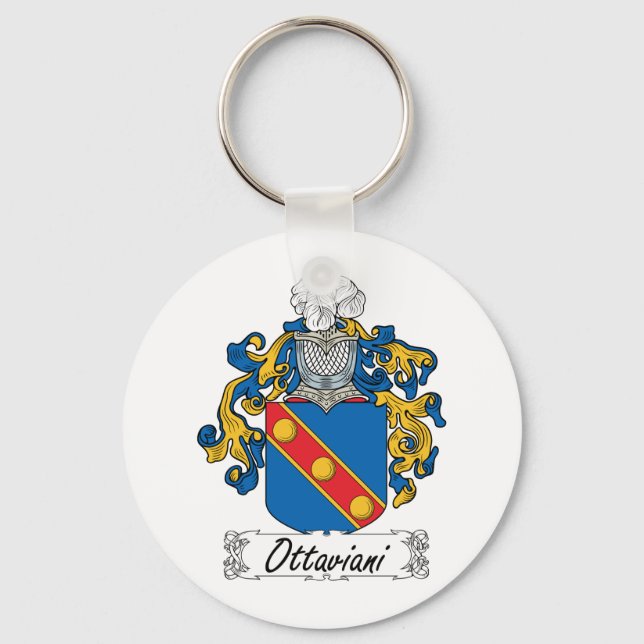 Ottaviani Family Crest Nyckelring (Framsida)