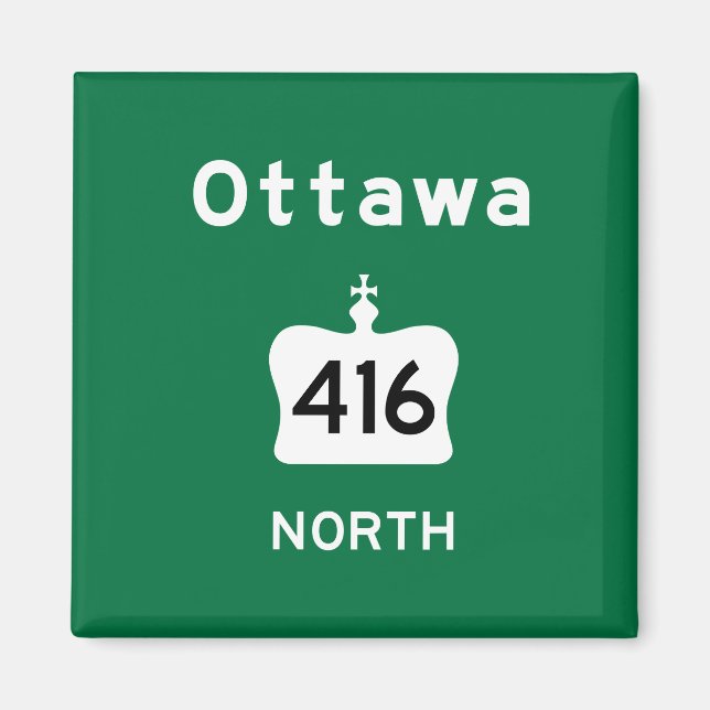 Ottawa 416 magnet (Framsidan)