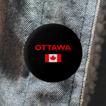 Ottawa Canada Canadian Flagga Mörk Färg