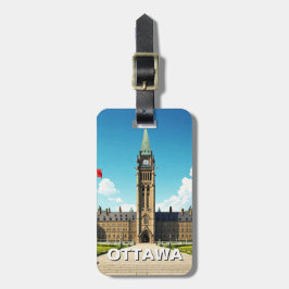 Ottawa Canada Travel Bagagebricka