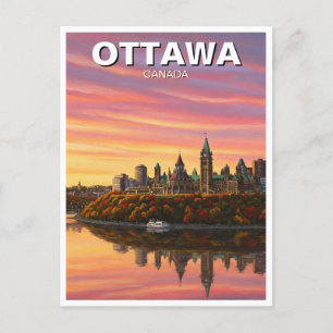 Ottawa Canada Travel Vykort